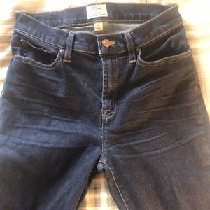 J Crew Jeans: Lookout High Rise Skinny